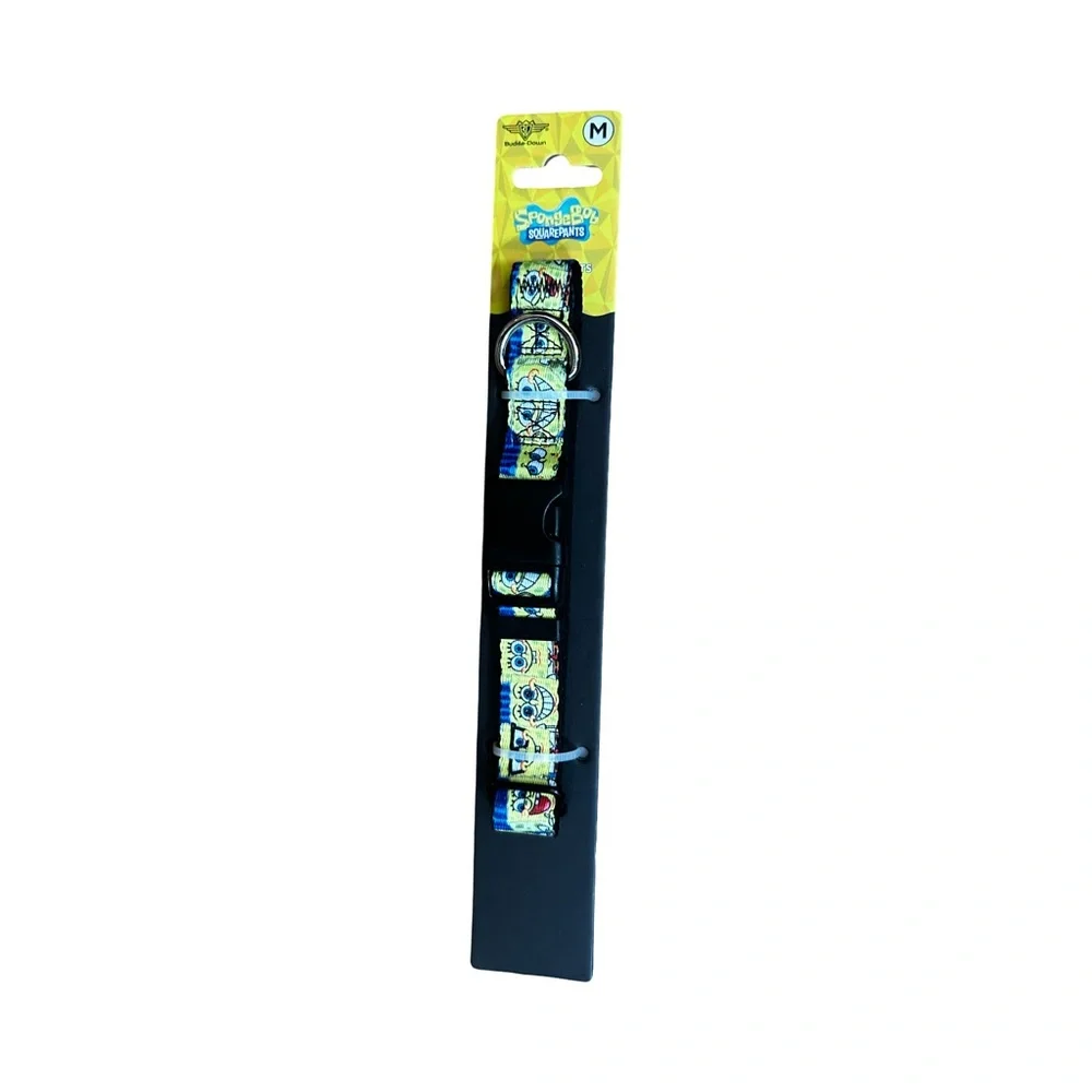 Buckle Down Sponge Bob Dog Collar